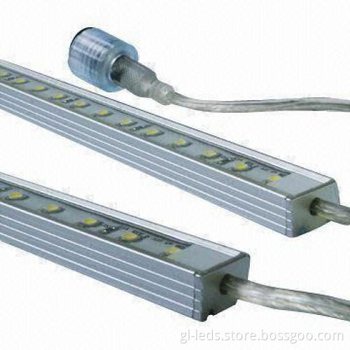 SMD 3528 Rigid LED Strips, 400lm Luminous Flux, CE and RoHS Marks, IP67 IP Rate